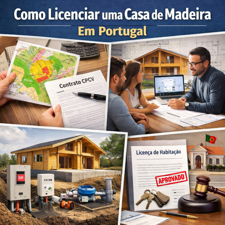 Guia essencial para licenciar uma casa de madeira