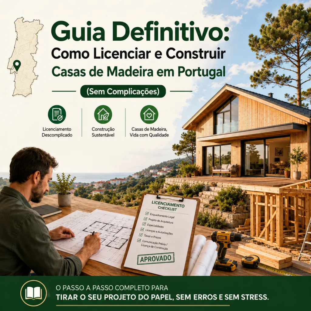 Guia Definitivo: Como Licenciar e Construir Casas de Madeira em Portugal (Sem Complicações)