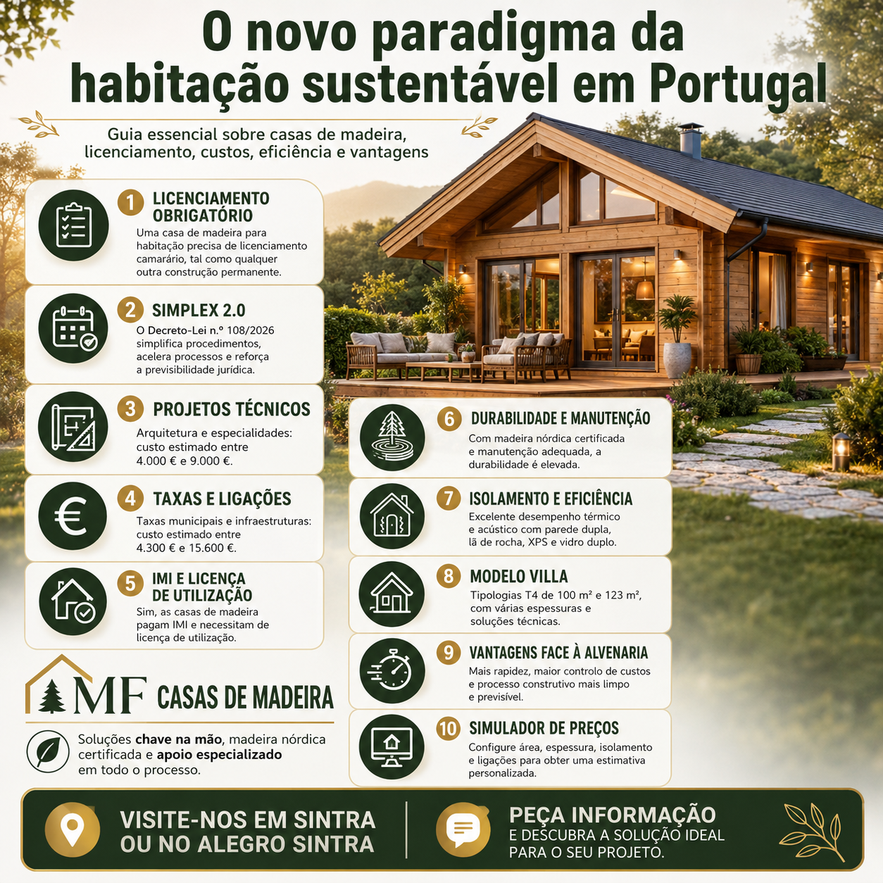 You are currently viewing Casas de Madeira em Portugal: Preços, Licenciamento e Vantagens
