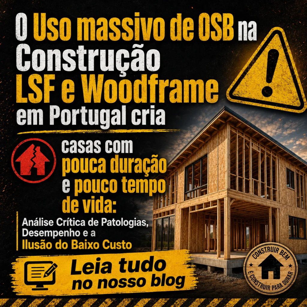 LSF E Woodframe –  Desempenho e a Ilusão do Baixo Custo